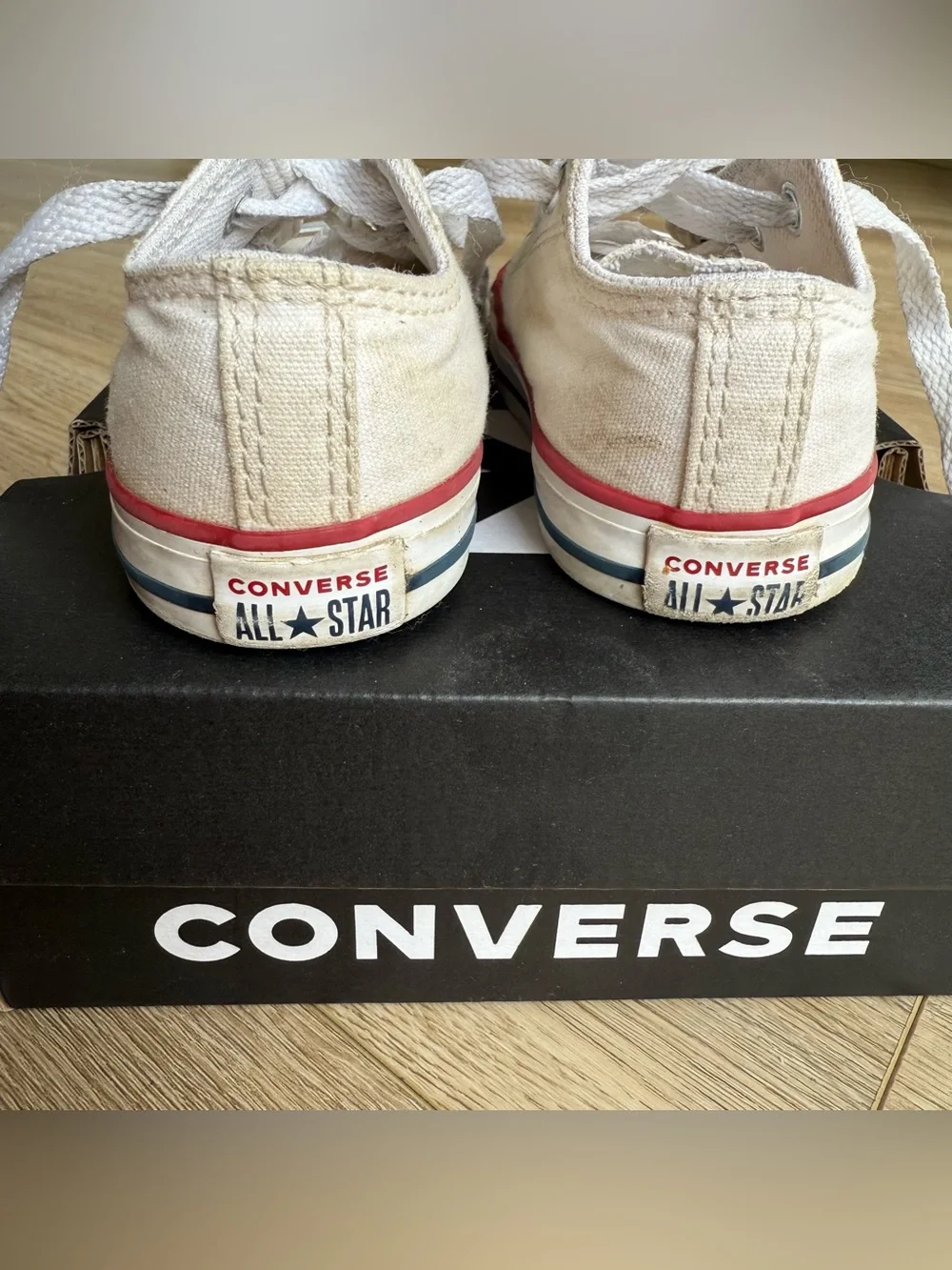 CONVERSE - all star low top white